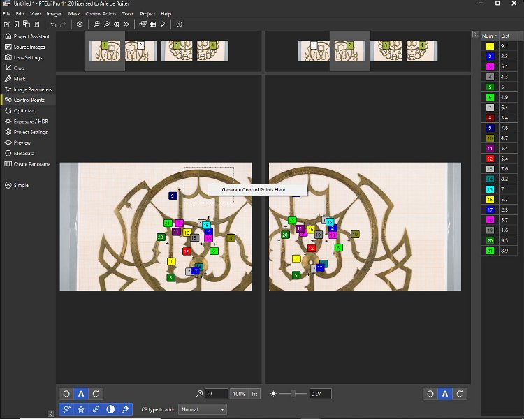 p5 generate cntrl pnts